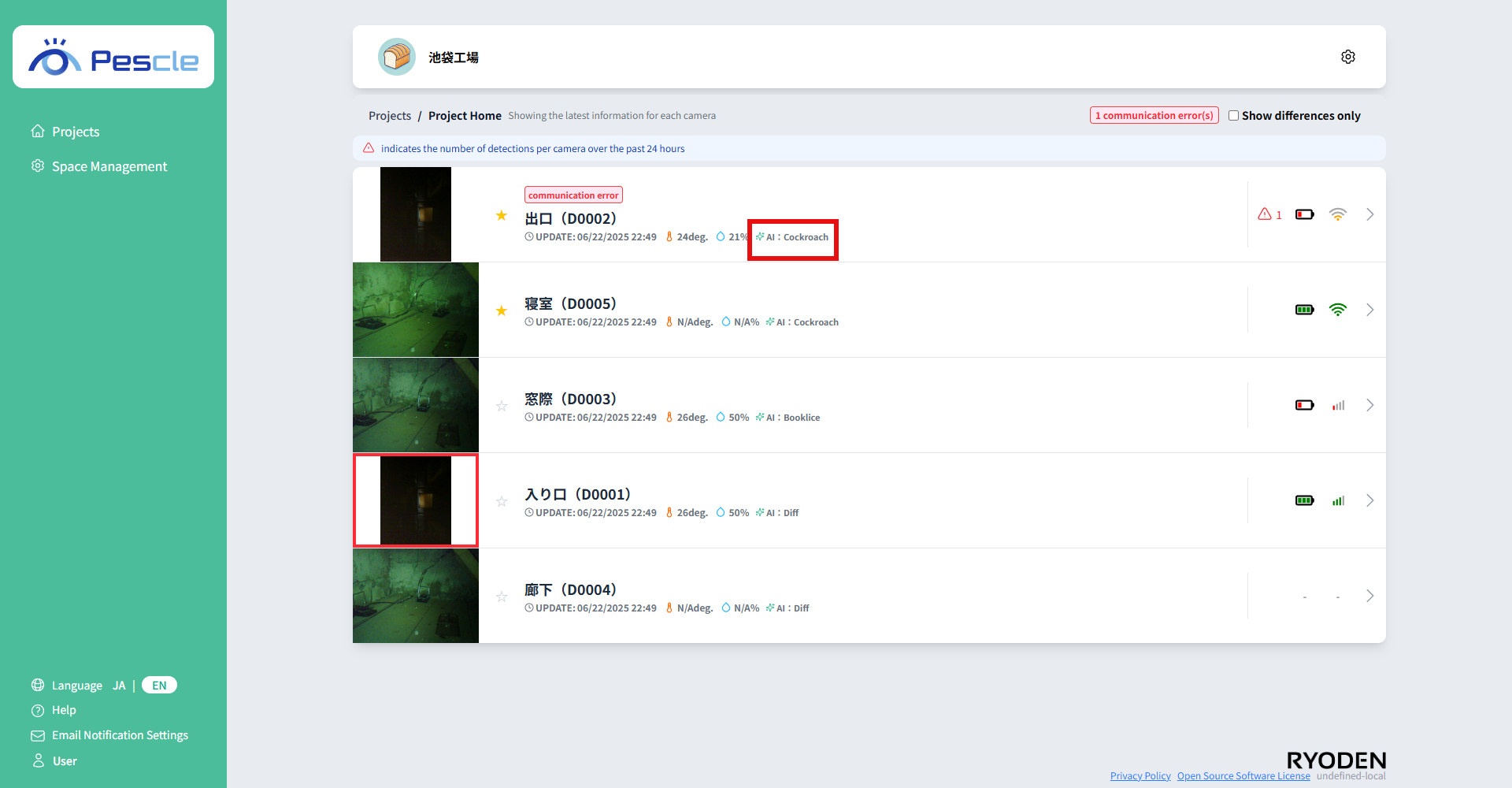 AI Detection Mode