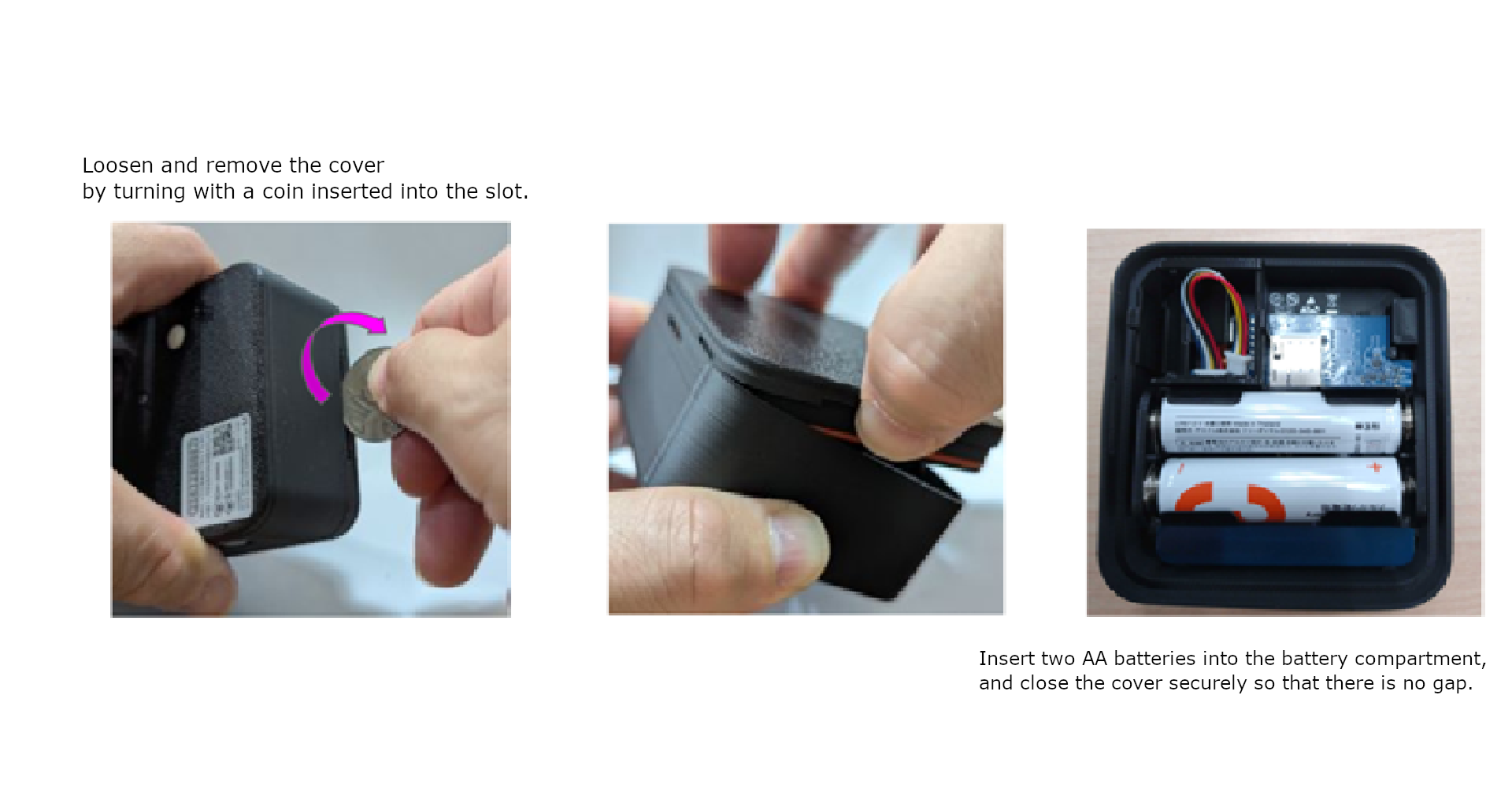 Battery installation